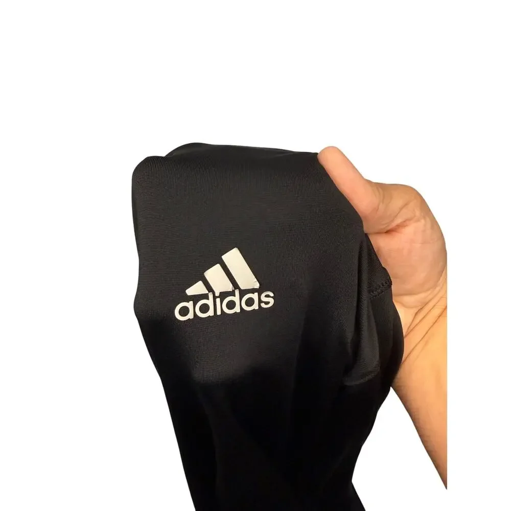Adidas Mens 2XL Black Lightweight Performance Pullover Hoodie Athletic